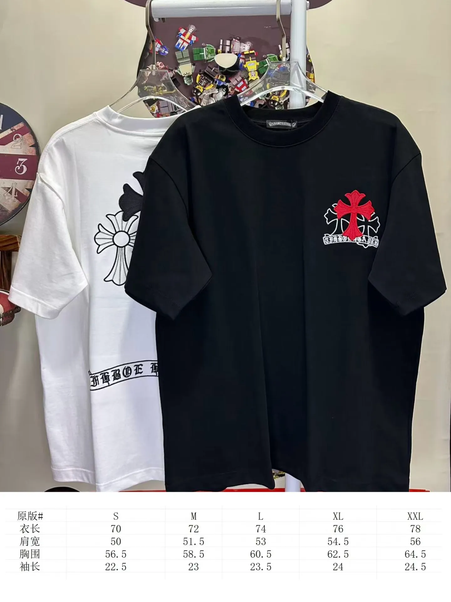 L 26985# CH New Arrival 2026 T 🪡 ， ， ， ， ，Quality ， ， ， Versatile。 ：White Black SIZE：S-XXL
